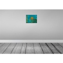 [LA-119889-H] Holzschild 30x40 cm Kasachstan Kazakhstan Flagge Fahne Wappen Bild 2
