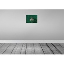 [LA-119920] Blechschild 30x40 cm Macau Flagge Fahne Wappen Bild 2