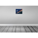 [LA-119928-H] Holzschild 30x40 cm Marshallinseln Flagge Fahne Wappen Bild 2