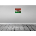 [LA-119947] Blechschild 30x40 cm Niger Flagge Fahne Wappen Bild 2