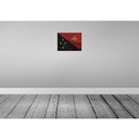 [LA-119959-H] Holzschild 30x40 cm Papua?Neuguinea New Guinea Flagge Fahne Wappen Bild 2