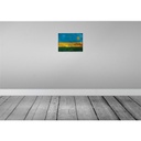 [LA-119969] Blechschild 30x40 cm Ruanda Rwanda Flagge Fahne Wappen Bild 2
