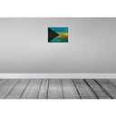 [LA-120002-H] Holzschild 30x40 cm Bahama Bahamas Flagge Fahne Wappen Bild 2