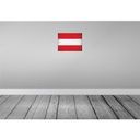 [LA-120078] Blechschild 30x40 cm Österreich Austria Flagge Fahne Wappen Bild 2