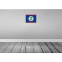 [LA-120085-H] Holzschild 30x40 cm Belize Flagge Tier Haustier Bild 2