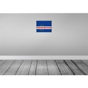 [LA-120101-H] Holzschild 30x40 cm Kap Verde Cape Flagge Fahne Wappen Bild 2