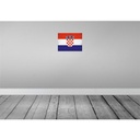 [LA-120114] Blechschild 30x40 cm Kroatien Croatia Flagge Fahne Wappen Bild 2