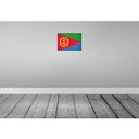 [LA-120129-H] Holzschild 30x40 cm Eritrea Flagge Fahne Wappen Bild 2