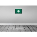 [LA-120185-H] Holzschild 30x40 cm Macau Flagge Fahne Wappen Bild 2