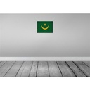 [LA-120194-H] Holzschild 30x40 cm Mauretanien Mauritania Flagge Fahne Wappen Bild 2