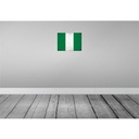 [LA-120213-H] Holzschild 30x40 cm Nigeria Flagge Fahne Wappen Bild 2