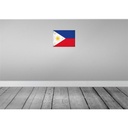 [LA-120227-H] Holzschild 30x40 cm Philippinen Philippines Flagge Fahne Wappen Bild 2