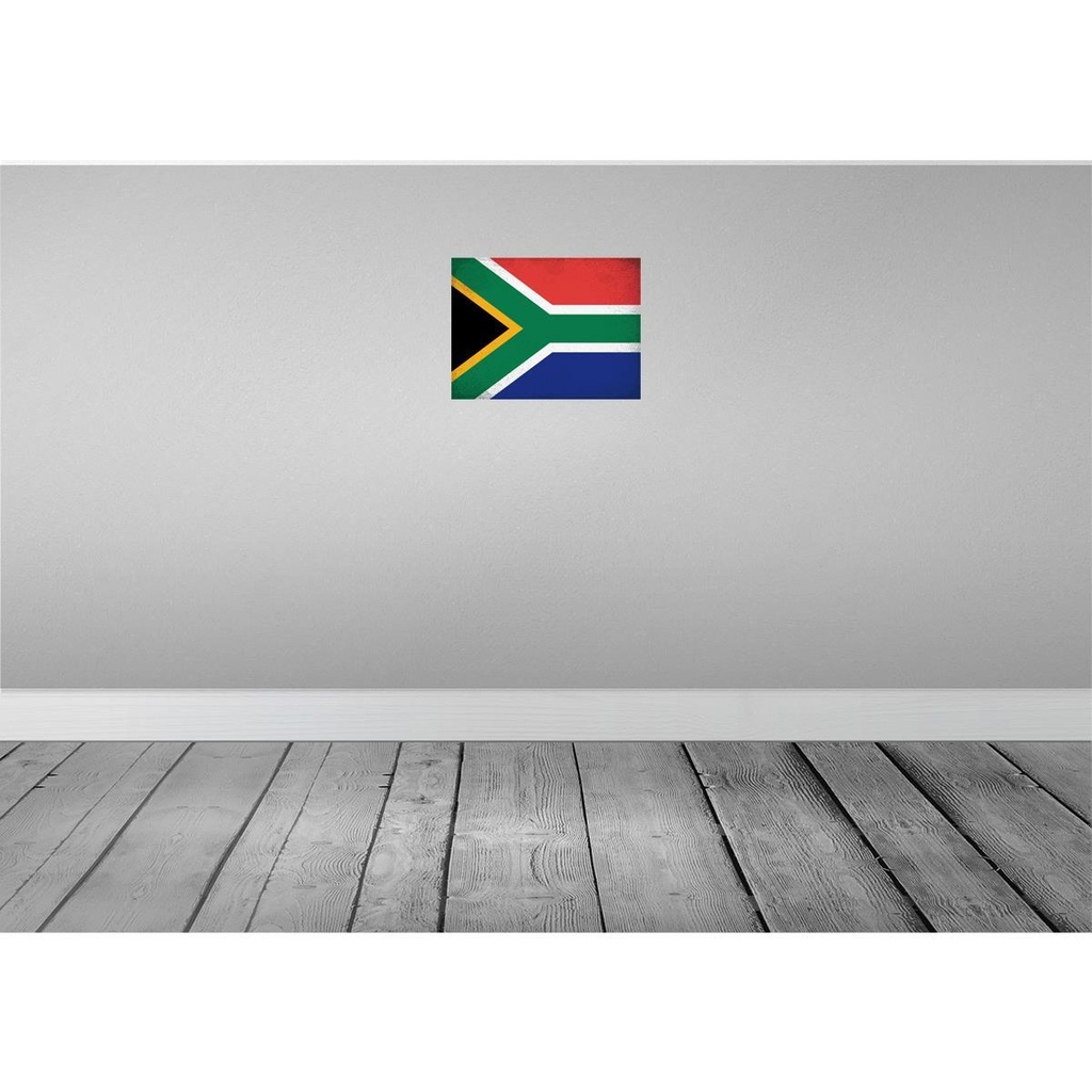 [LA-120253] Blechschild 30x40 cm Südafrika South Africa Flagge Fahne Wappen Bild 2
