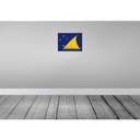 [LA-120270-H] Holzschild 30x40 cm Tokelau Flagge Fahne Wappen Bild 2