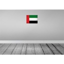 [LA-120279] Blechschild 30x40 cm Arabische Emirate Flagge Fahne Wappen Bild 2