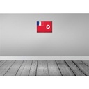 [LA-120289-H] Holzschild 30x40 cm Wallis und Futuna Flagge Fahne Wappen Bild 2