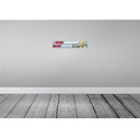 [LA-120319-H] Holzschild 10x46 cm meine Werkstatt Gesetze Auto Garage Bild 2