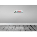 [LA-120323-H] Holzschild 10x46 cm hier Eier deutsche Bodenhaltung Spruch Zitat Bild 2