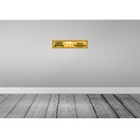[LA-120342-H] Holzschild 10x46 cm Bier drink good Beer with good Friends Bild 2