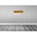 [LA-120348-H] Holzschild 10x46 cm Bier Hopfen Malz ab in den Hals Bild 2