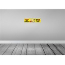 [LA-120355-H] Holzschild 10x46 cm Alkohol löst keine Probleme Milch auch Bild 2