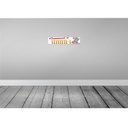 [LA-120361-H] Holzschild 10x46 cm Gewusst 6 8 Bier dir einfach Kackegal Essen Trinken Bild 2