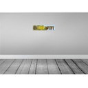 [LA-120366-H] Holzschild 10x46 cm free Wifi Wlan Internet Warnschild Hinweisschild Bild 2