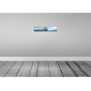 [LA-120371-H] Holzschild 10x46 cm heute betreutes Trinken Alkohol Spruch Zitat Bild 2