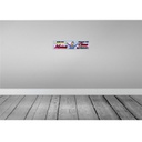 [LA-120374] Blechschild 10x46 cm nur allerbeste Mamis werden Oma Spruch Zitat Bild 2