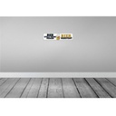 [LA-120379] Blechschild 10x46 cm Bier stellt keine Fragen Essen Trinken Bild 2