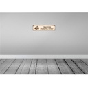 [LA-120434] Blechschild 10x46 cm Tractor Parking only Parkplatzschild Bild 2