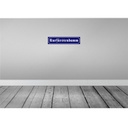 [LA-120446] Blechschild 10x46 cm Kurfürstendamm Berlin Abenteuer Reisen Straße Stadt Urlaub Bild 2