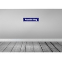 [LA-120462] Blechschild 10x46 cm Promille Weg Dekoration Bild 2
