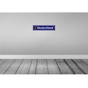 [LA-120484-H] Holzschild 10x46 cm Deutschland Wappen Flagge Fahne Bild 2