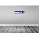 [LA-120491] Blechschild 10x46 cm Hannover Wappen Flagge Abenteuer Reisen Urlaub Bild 2