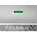 [LA-120492-H] Holzschild 10x46 cm Traktor - Parkplatz Parkplatzschild Bild 2