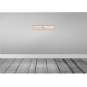 [LA-120516] Blechschild 10x46 cm Draußen nur Kännchen Dekoration Spruch Zitat Bild 2