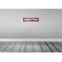 [LA-120518-H] Holzschild 10x46 cm Kaffee Coffee Bar Cafe Terrasse Essen Trinken Bild 2