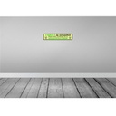 [LA-120537-H] Holzschild 10x46 cm Unkraut zu verkaufen nur an Warnschild Hinweisschild Bild 2