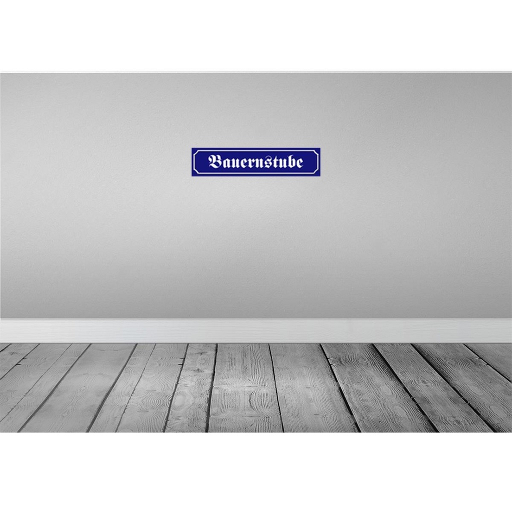 [LA-120594-H] Holzschild 10x46 cm Bauernstube Beruf Arbeit Bild 2