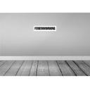 [LA-120610-H] Holzschild 10x46 cm Ferienwohnung Outdoor Camping Bild 2