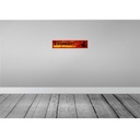 [LA-120612-H] Holzschild 10x46 cm tätowiert nicht kriminell Dekoration Bild 2
