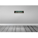 [LA-120643] Blechschild 10x46 cm Verwöhnzentrum für Eltern Dekoration Spruch Zitat Bild 2