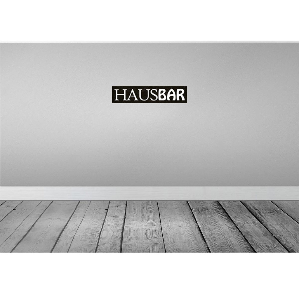[LA-120649-H] Holzschild 10x46 cm Hausbar Küche Alkohol Kneipe Kochen Bild 2