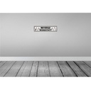 [LA-120655] Blechschild 10x46 cm Motorrad Werkstatt Werkzeug Auto Garage Bild 2