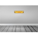[LA-120661] Blechschild 10x46 cm Bier nimm dir Zeit für SAUFEN Essen Trinken Bild 2