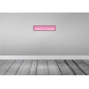 [LA-120664-H] Holzschild 10x46 cm wo Liebe schmeckt es am besten Dekoration Bild 2