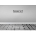 [LA-120687] Blechschild 10x46 cm Jeder andere Definition Glück Spruch Zitat Bild 2