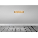 [LA-120698-H] Holzschild 10x46 cm alles lief nach Plan aber Plan Bild 2
