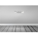 [LA-120741-H] Holzschild 10x46 cm wer sich gesund ernährt Spruch Zitat Bild 2